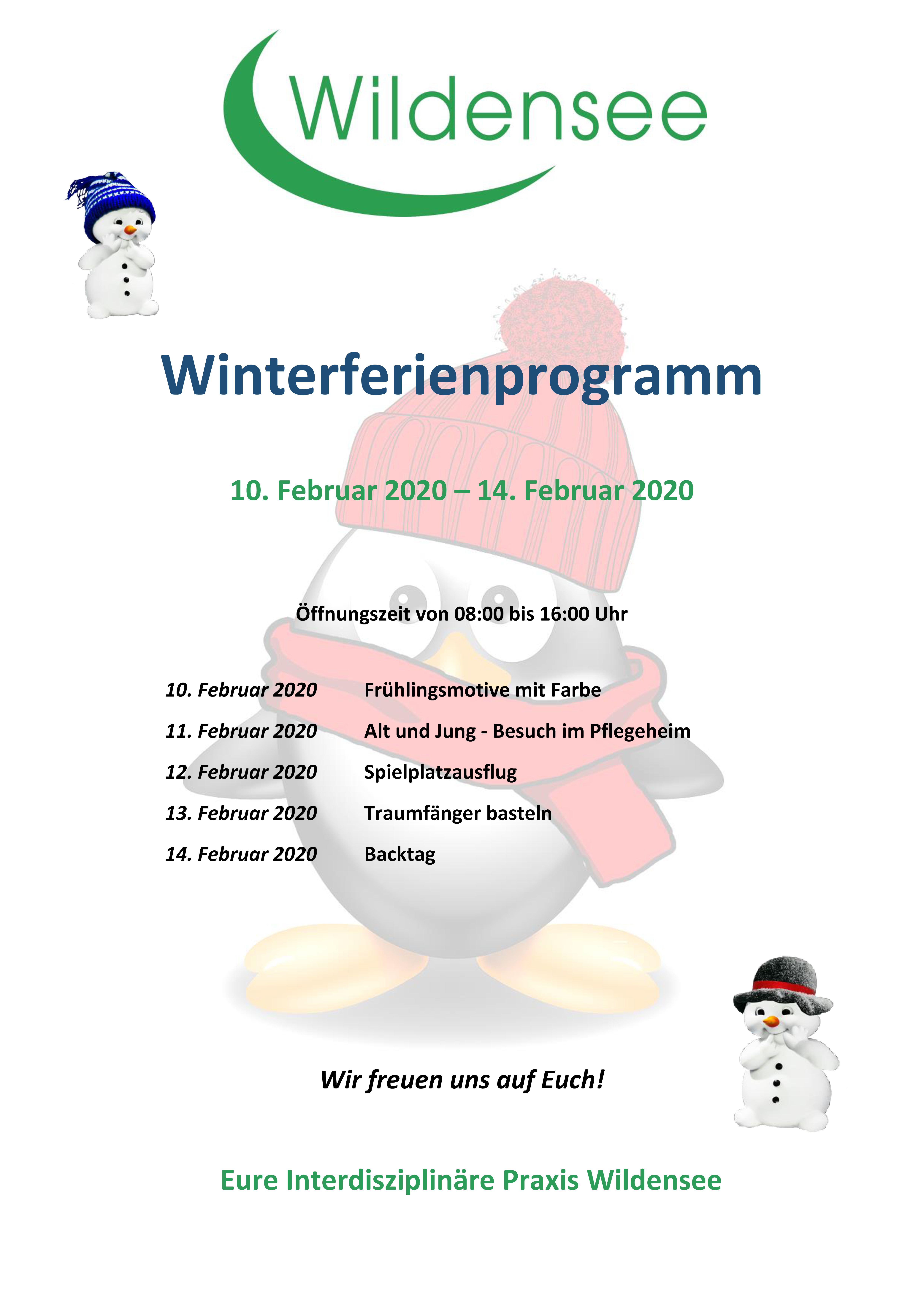 Winterferienprogramm 2020